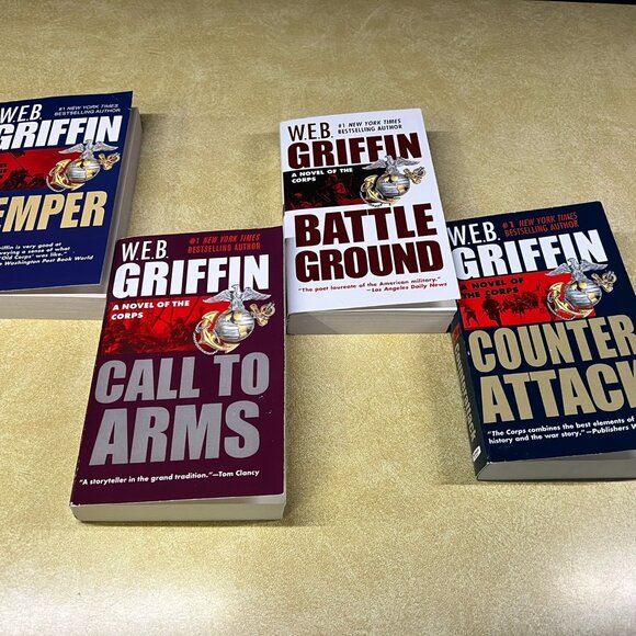 W.E.B. Griffin The Corps Book Series - 4 Books Included - Bestselling Author - Picture 4 of 4